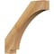 Ekena Millwork 4"W x 24"D x 24"H Imperial Rough Sawn Knee Brace, Western Red Cedar BRC04X24X24IMP00RWR - alternate 1